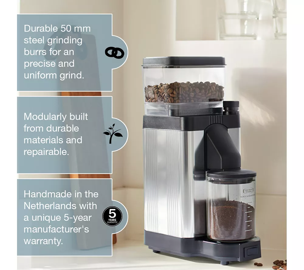 MOCCAMASTER KM5 Coffee Grinder - Matte Black