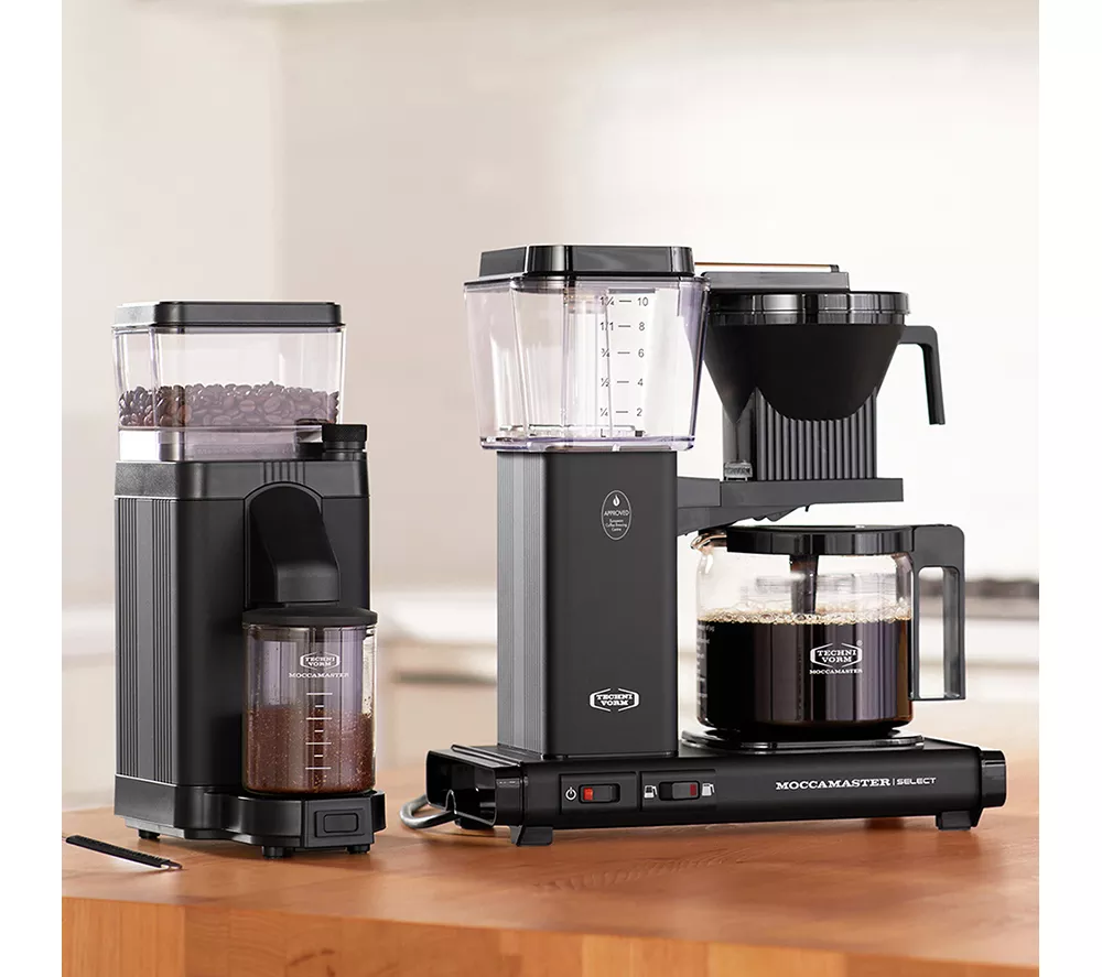 MOCCAMASTER KM5 Coffee Grinder - Matte Black