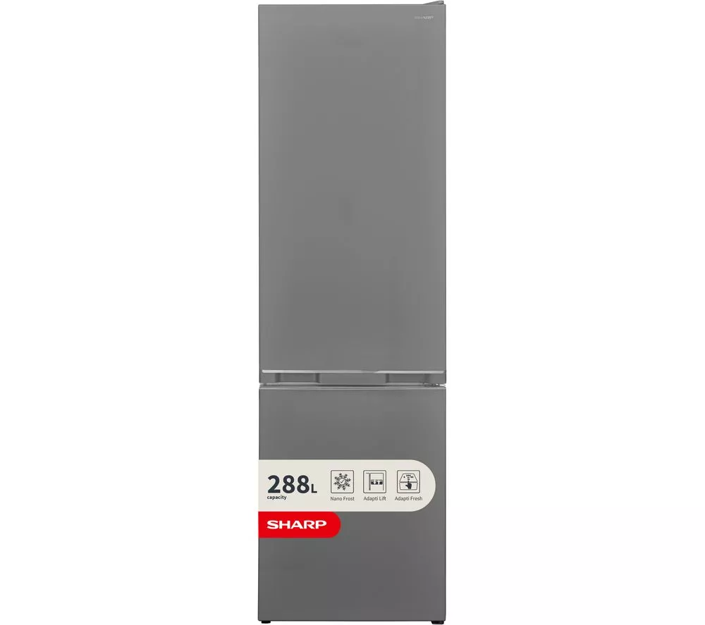 SHARP SJ-BB05DTXLE-EN 60/40 Fridge Freezer - Inox