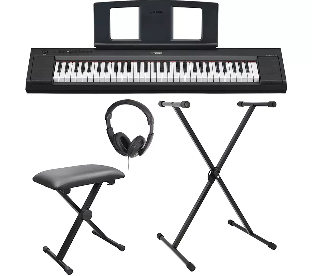 YAMAHA Piaggero NP-15 Portable Keyboard - Black