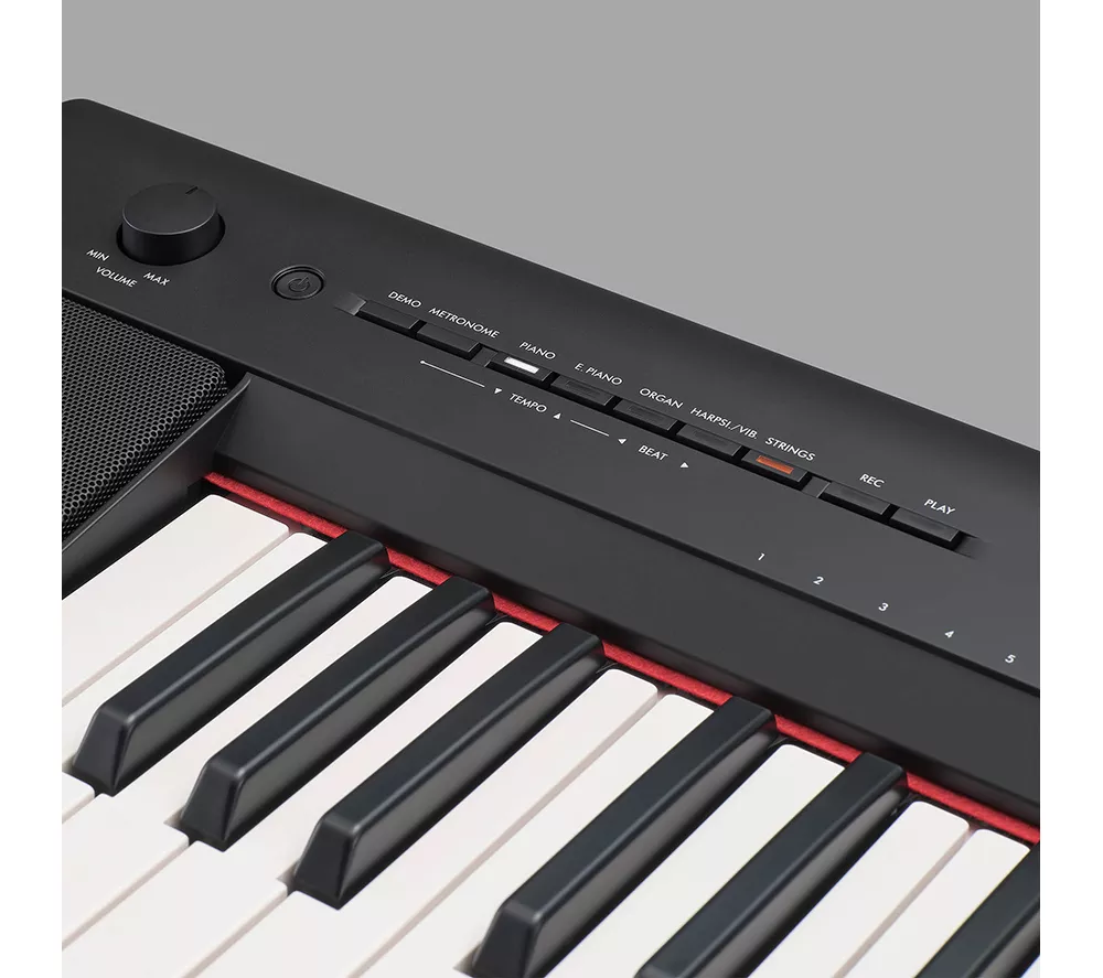YAMAHA Piaggero NP-15 Portable Keyboard - Black