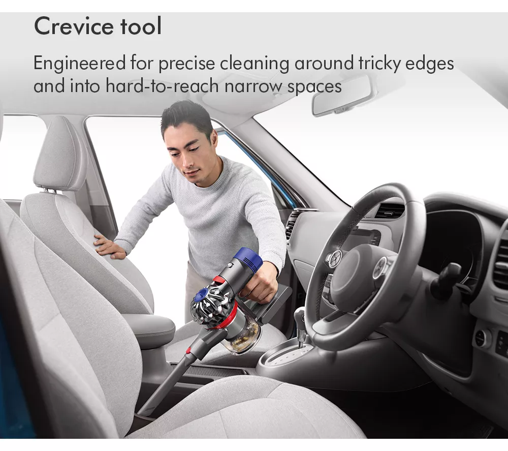 DYSON V8 Absolute Cordless Vacuum Cleaner - Silver Yellow
