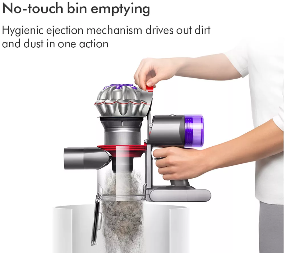 DYSON V8 Absolute Cordless Vacuum Cleaner - Silver Yellow