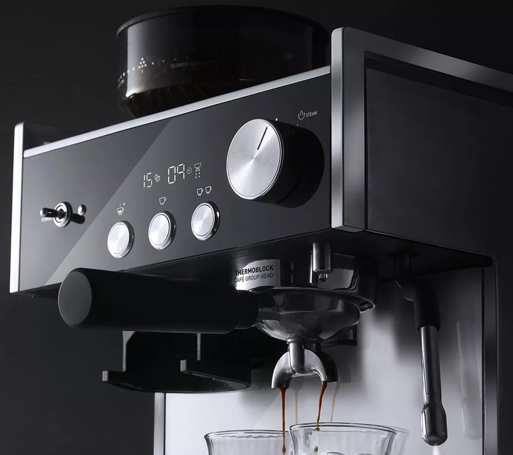 BREVILLE Barista Signature Espresso VCF160 Bean to Cup Coffee Machine - Stainless Steel