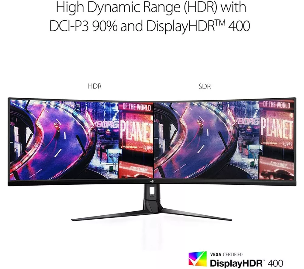ASUS XG49VQ Full HD 49" Curved VA LCD Gaming Monitor - Black