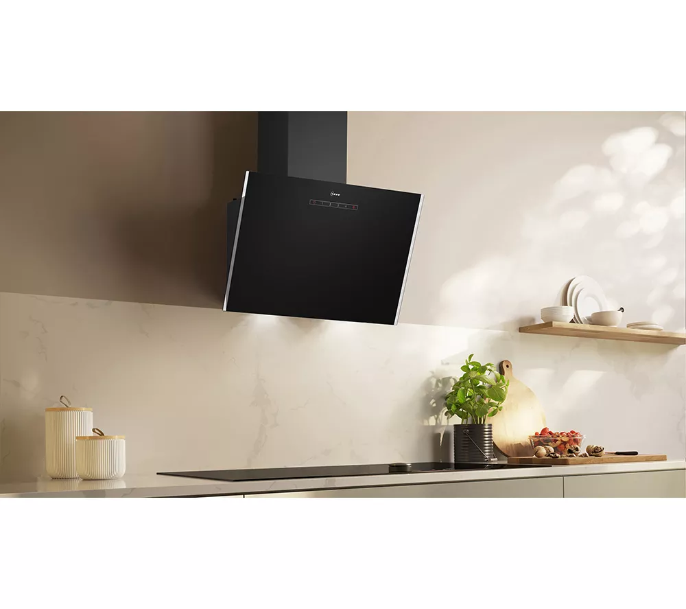 NEFF N30 D63IDK1S0B Chimney Cooker Hood - Black