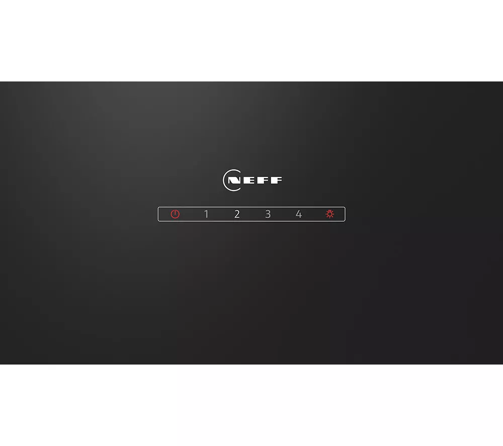 NEFF N30 D63IDK1S0B Chimney Cooker Hood - Black