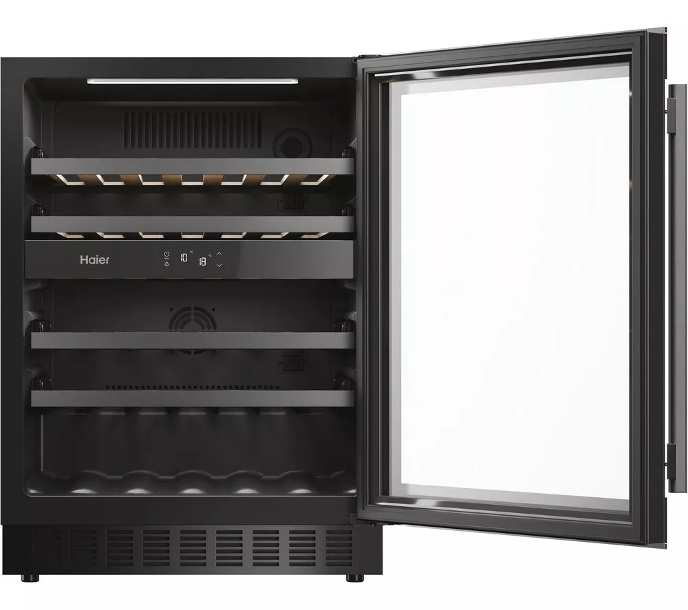 HAIER HAKWBD 60UK Integrated Wine Cooler - Black