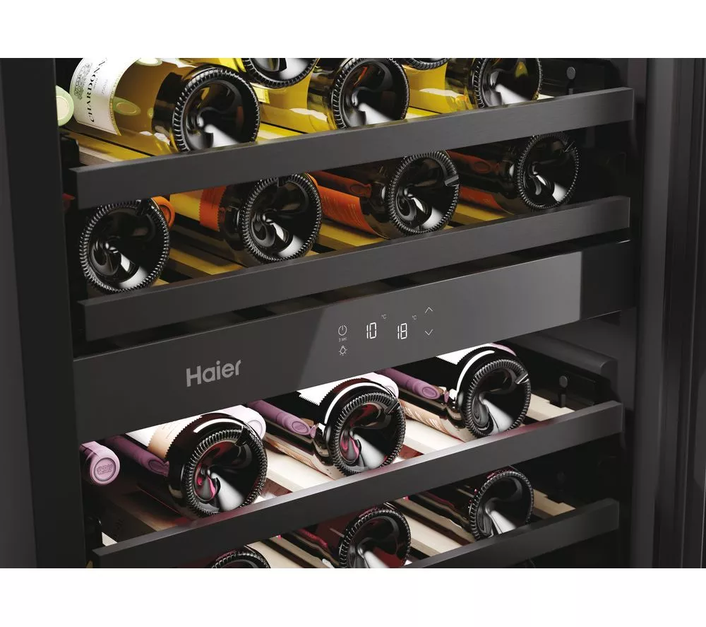 HAIER HAKWBD 60UK Integrated Wine Cooler - Black