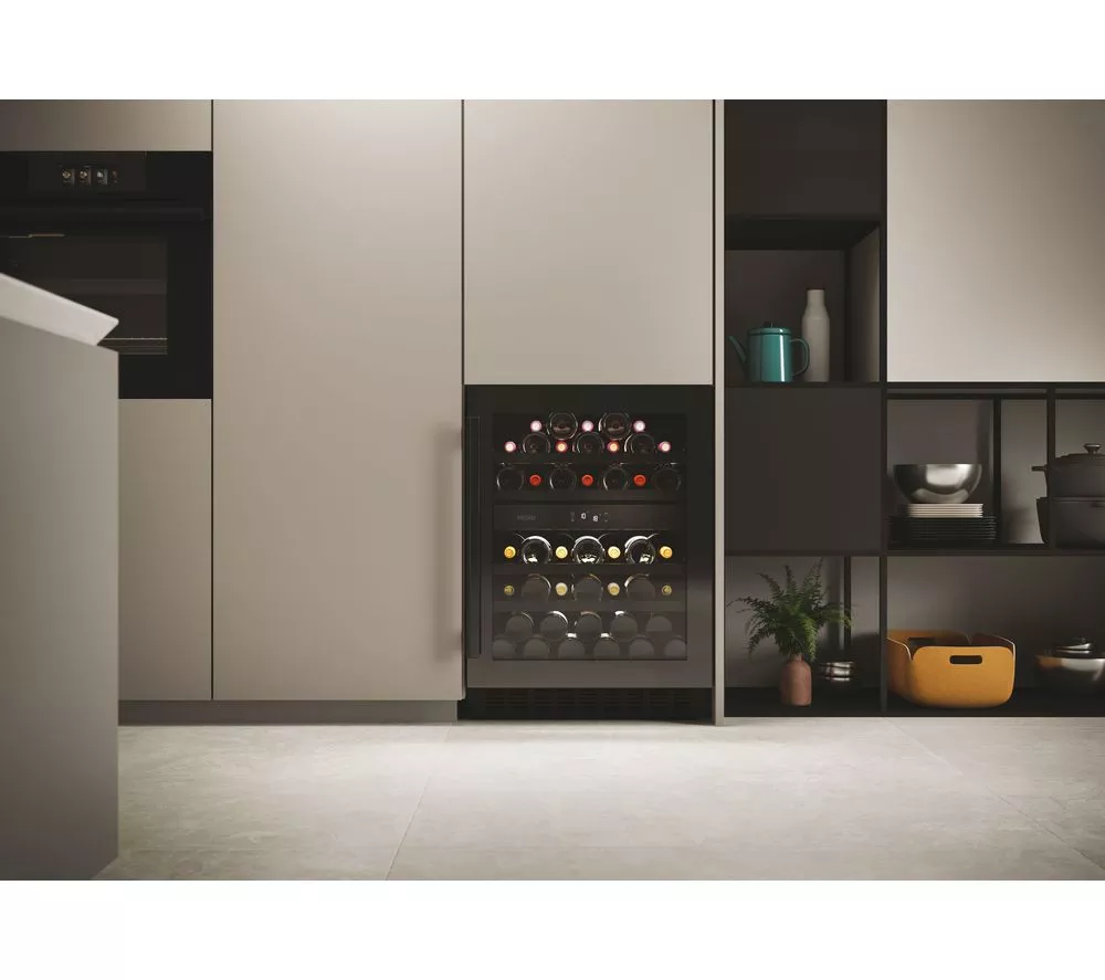 HAIER HAKWBD 60UK Integrated Wine Cooler - Black