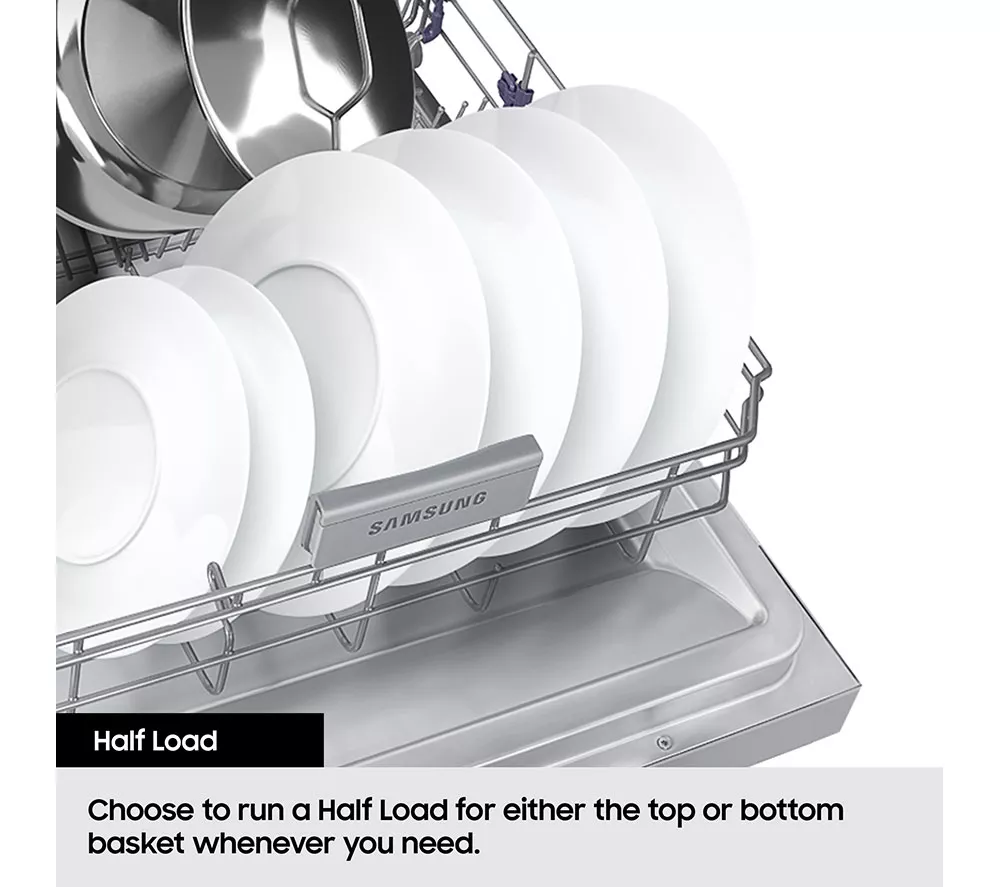 SAMSUNG Series 7 DW60CG550FWQEU Full Size Dishwasher - White