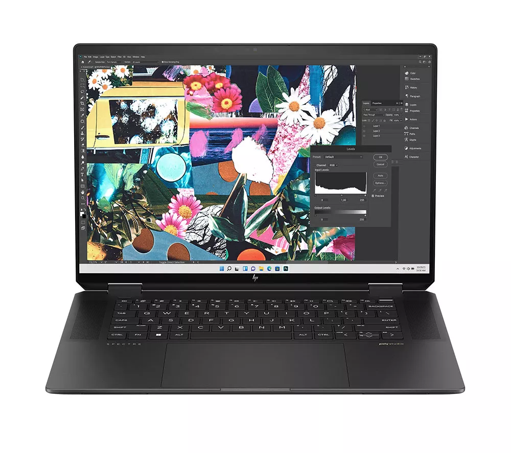 HP Spectre x360 16-aa0500na 16" 2 in 1 Laptop - Intel® Core™ Ultra 7, 1 TB SSD, Black