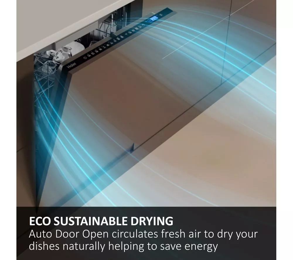 HAIER I Pro Shine 3 XF5C4M1W Full-size WiFi-enabled Dishwasher - White