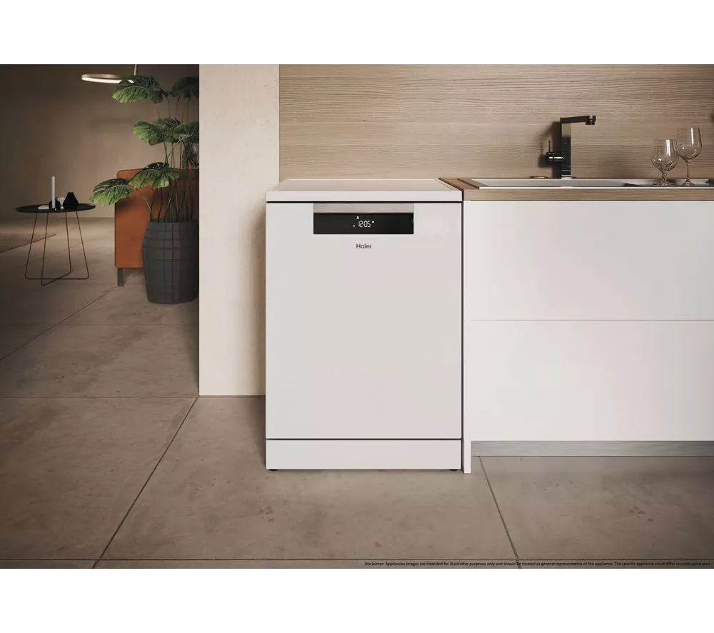 HAIER I Pro Shine 3 XF5C4M1W Full-size WiFi-enabled Dishwasher - White