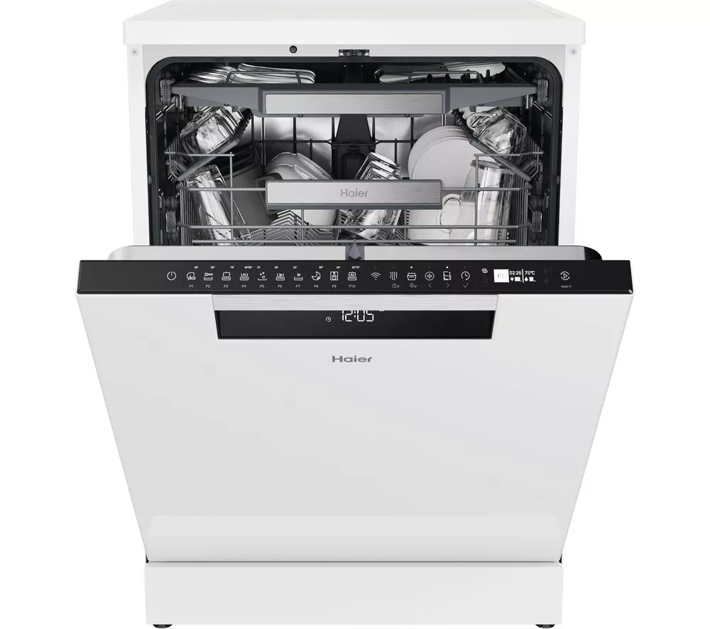 HAIER I Pro Shine 3 XF5C4M1W Full-size WiFi-enabled Dishwasher - White