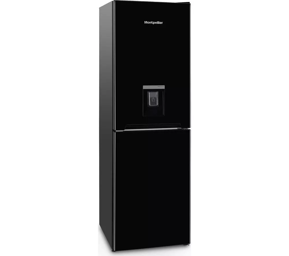 MONTPELLIER MLF1770EKWD 50/50 Fridge Freezer - Black