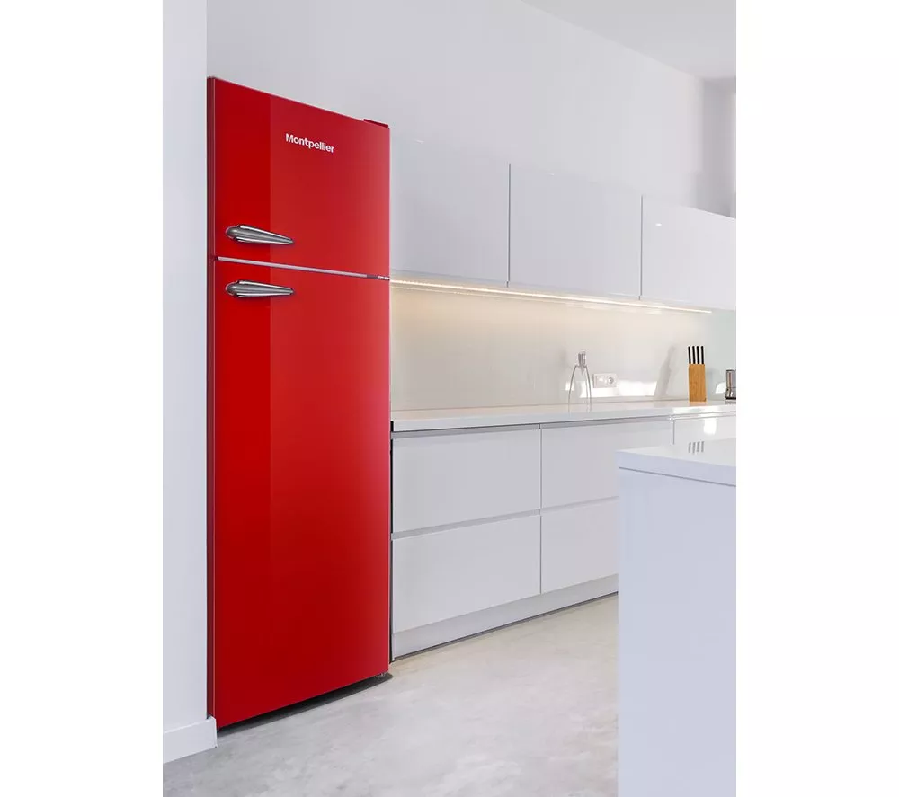 MONTPELLIER MLF1770EKWD 50/50 Fridge Freezer - Black