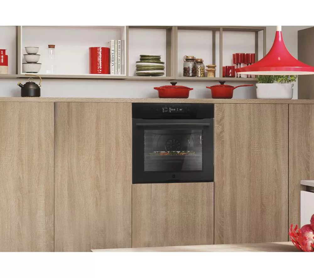 HOOVER HOC5M747INWIFI Electric Pyrolytic Steam Smart Oven - Black