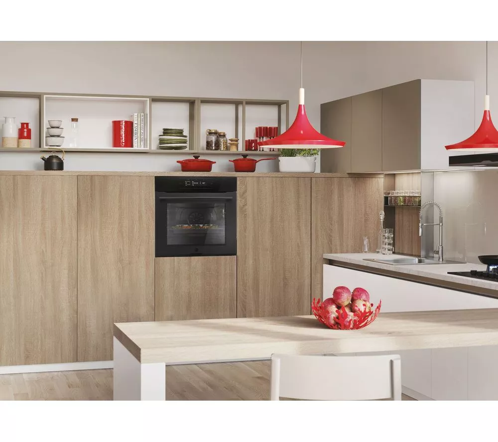 HOOVER HOC5M747INWIFI Electric Pyrolytic Steam Smart Oven - Black