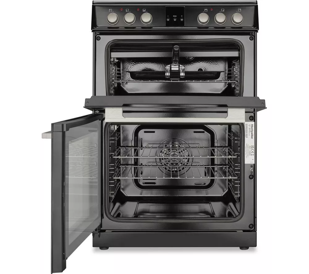 MONTPELLIER MDOC60FK 60 cm Electric Ceramic Cooker - Black