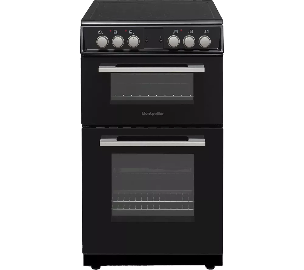 MONTPELLIER MDOC50FK 50 cm Electric Ceramic Cooker - Black
