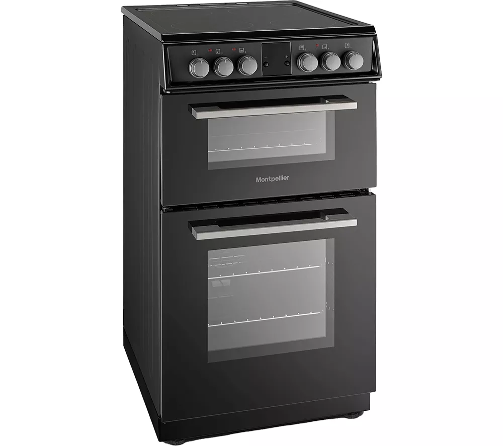 MONTPELLIER MDOC50FK 50 cm Electric Ceramic Cooker - Black