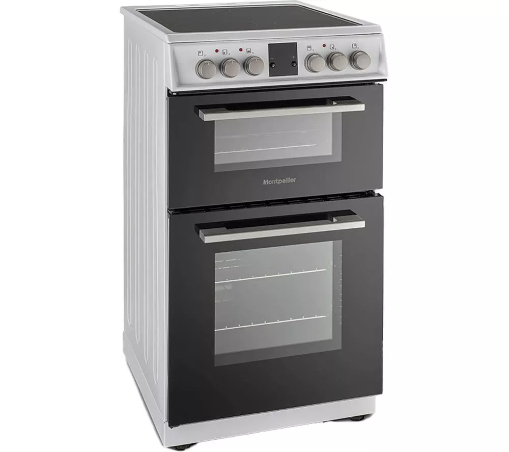 MONTPELLIER MDOC50FW 50 cm Electric Ceramic Cooker - White