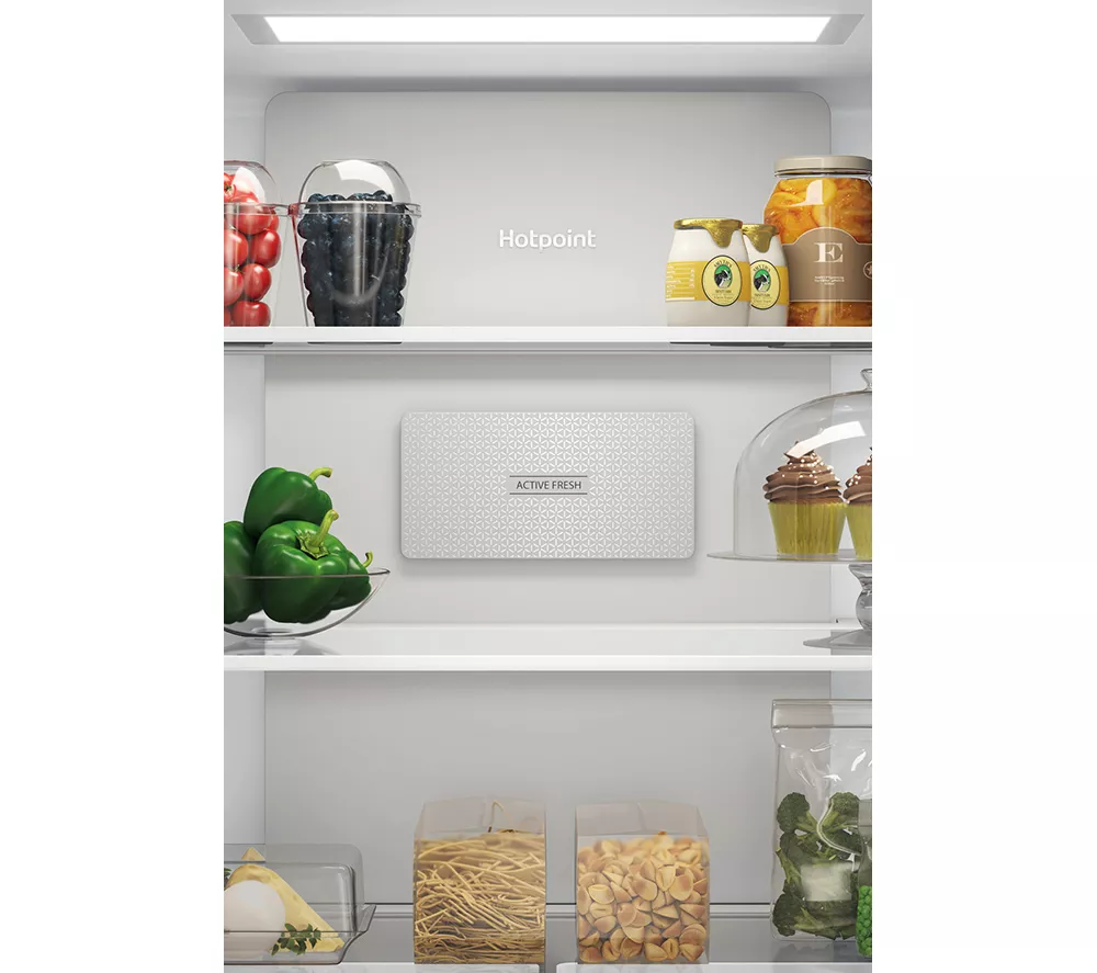 HOTPOINT HQ9 B2L G Fridge Freezer - Inox