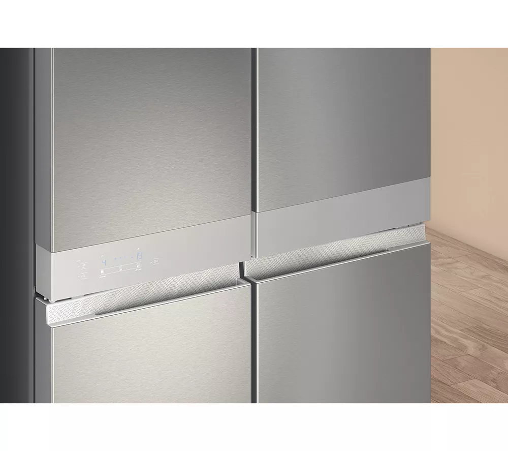 HOTPOINT HQ9 B2L G Fridge Freezer - Inox