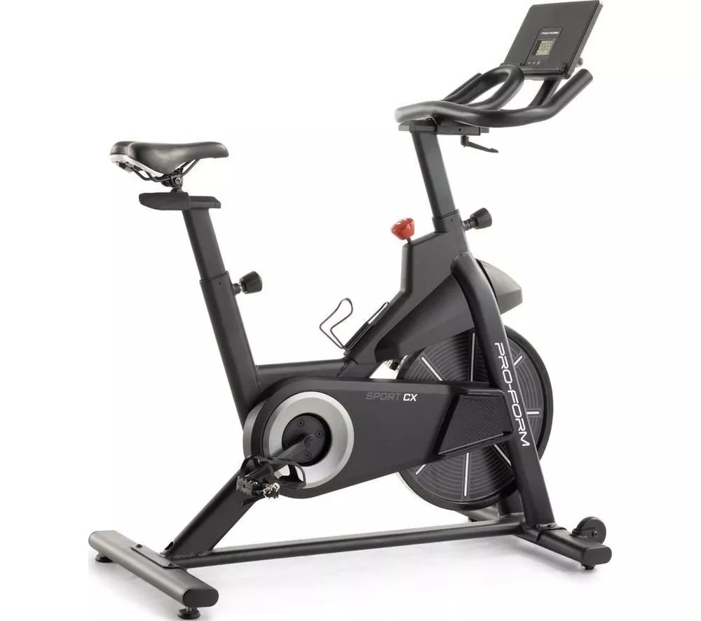 PROFORM Sport CX Smart Bluetooth Exercise Bike - Black & Silver
