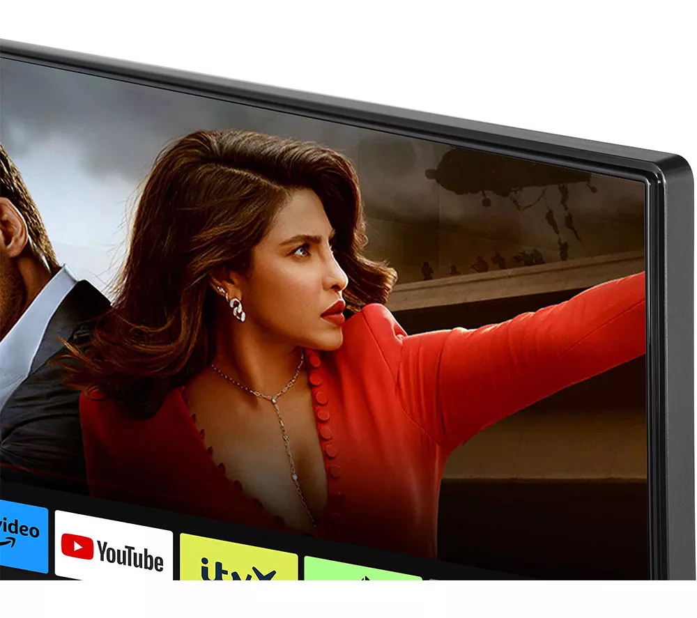 TOSHIBA Fire TV 55QF5D53DB 55" 4K Ultra HD HDR QLED TV with Alexa