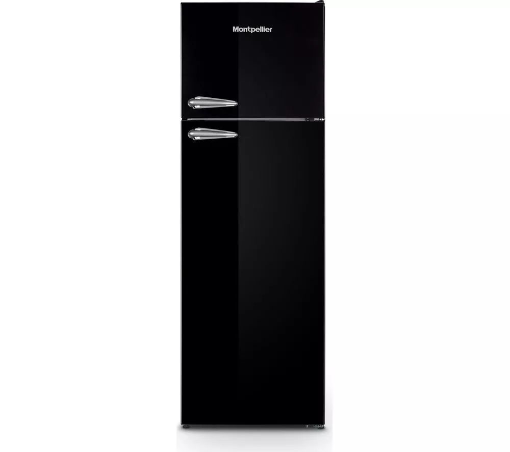 MONTPELLIER Retro MAB346EK 80/20 Fridge Freezer - Black