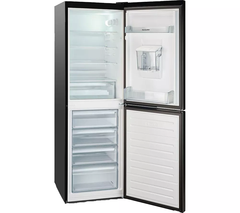 MONTPELLIER Retro MAB346ER 80/20 Fridge Freezer - Red