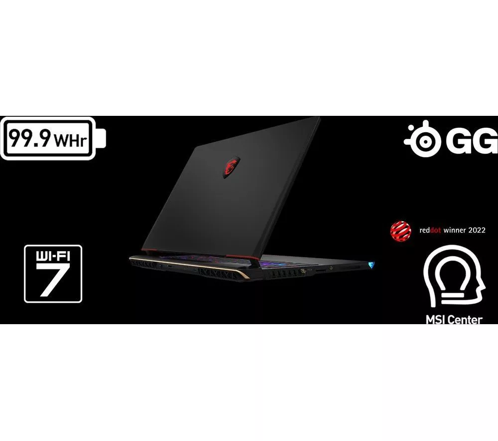 MSI Raider GE68 16" Gaming Laptop - Intel® Core™ i7, RTX 4070, 1 TB SSD