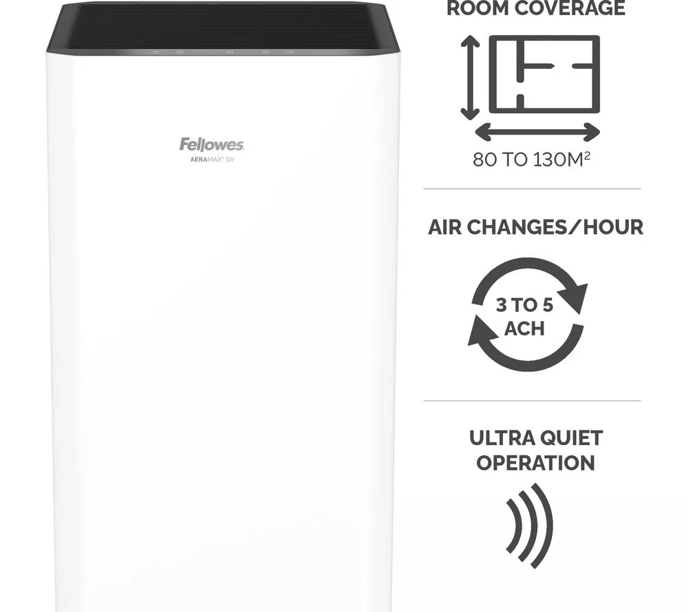 FELLOWES AeraMax SV Air Purifier - White & Black