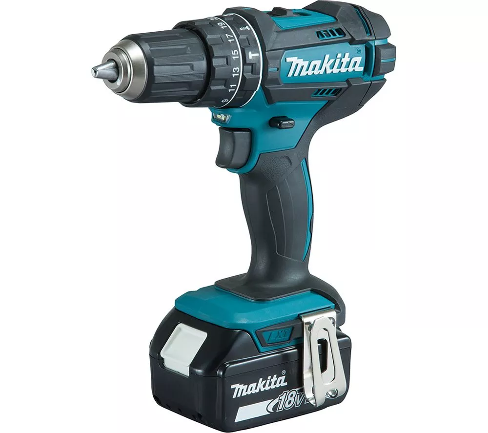 MAKITA DLX2131TJ Cordless Combi Drill and Impact Driver Set with 2 Batteries