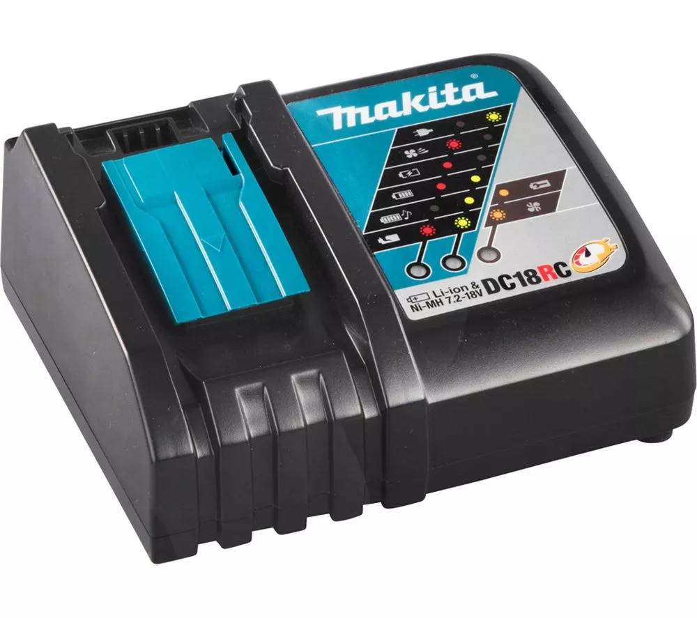 MAKITA DLX2131TJ Cordless Combi Drill and Impact Driver Set with 2 Batteries