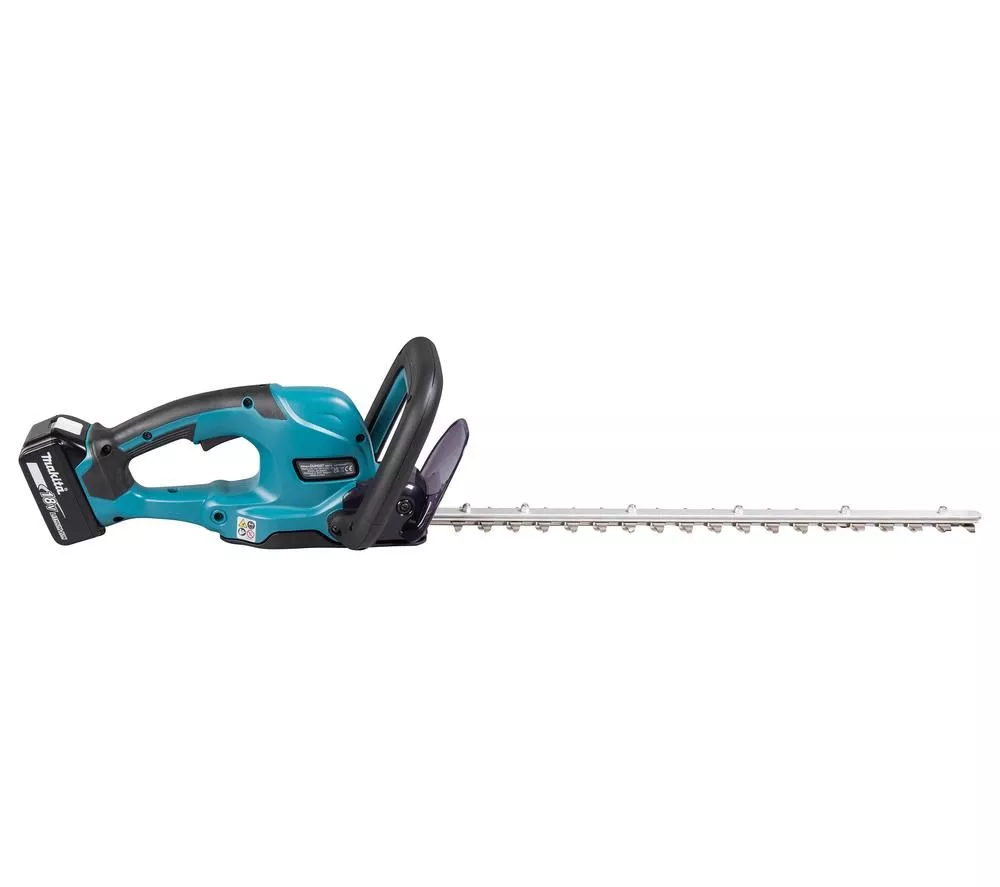 MAKITA LXT DUH507RT Cordless Hedge Trimmer with 1 Battery - Blue & Black