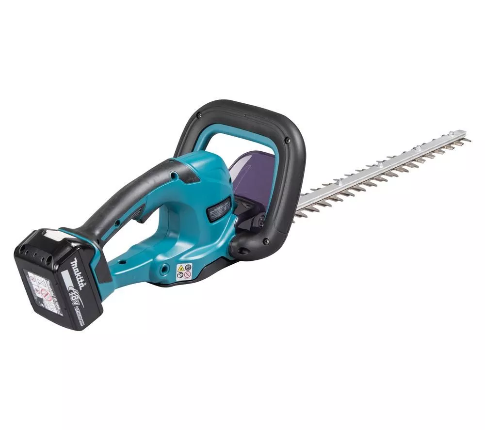 MAKITA LXT DUH507RT Cordless Hedge Trimmer with 1 Battery - Blue & Black