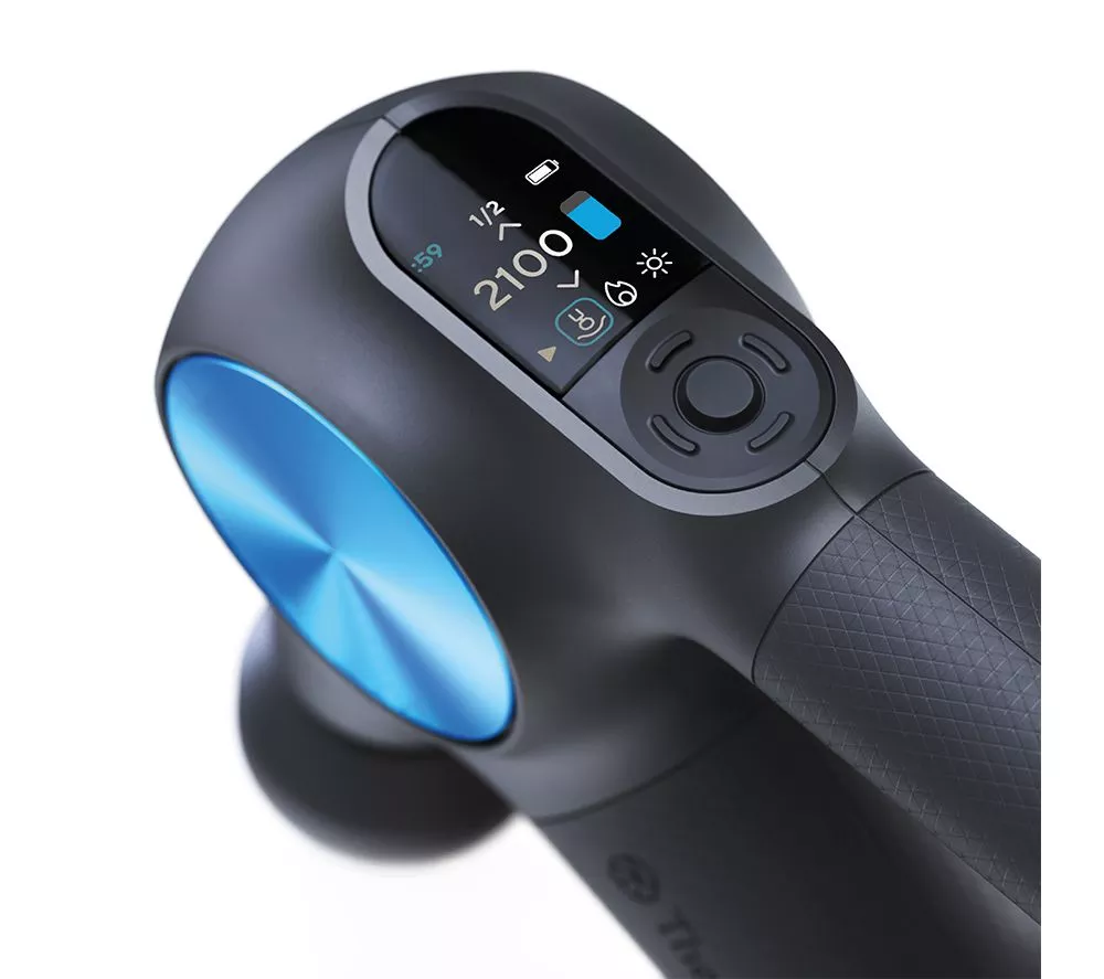 THERABODY Theragun Pro Plus Handheld Smart Percussive Therapy Device - Black