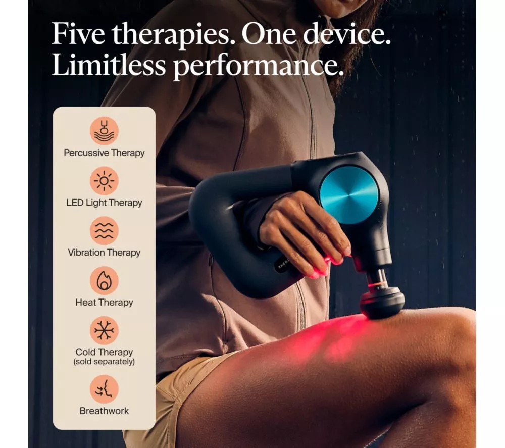 THERABODY Theragun Pro Plus Handheld Smart Percussive Therapy Device - Black