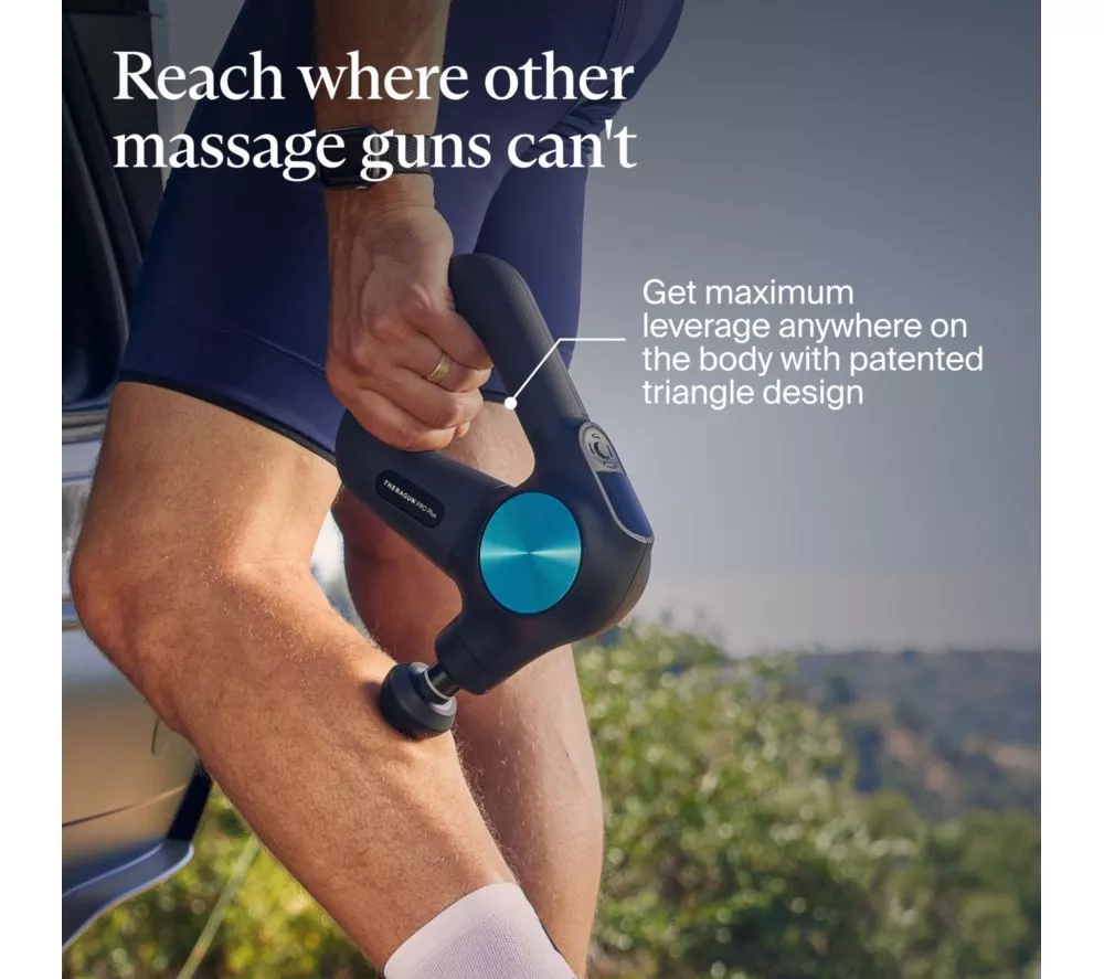 THERABODY Theragun Pro Plus Handheld Smart Percussive Therapy Device - Black