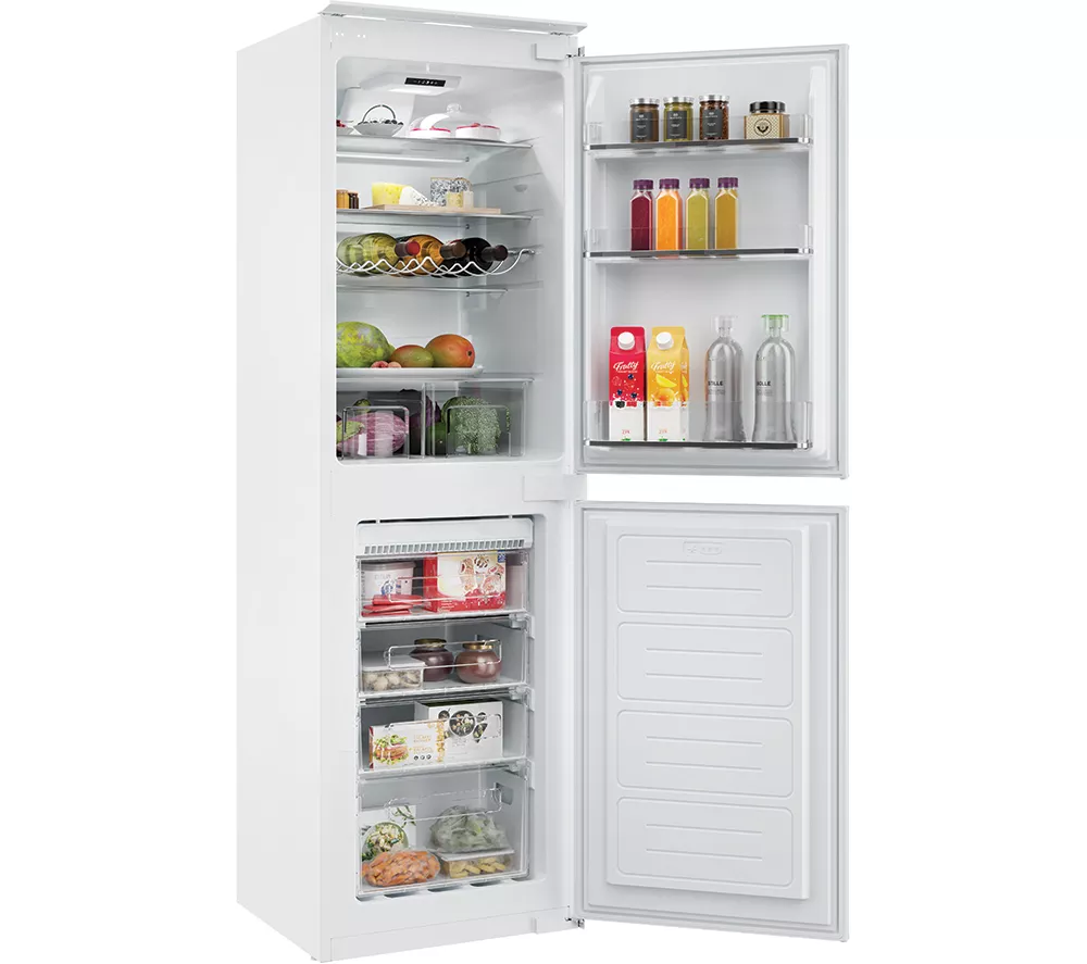 HOOVER HOB50N518EVK Integrated 50/50 Fridge Freezer - Sliding Hinge