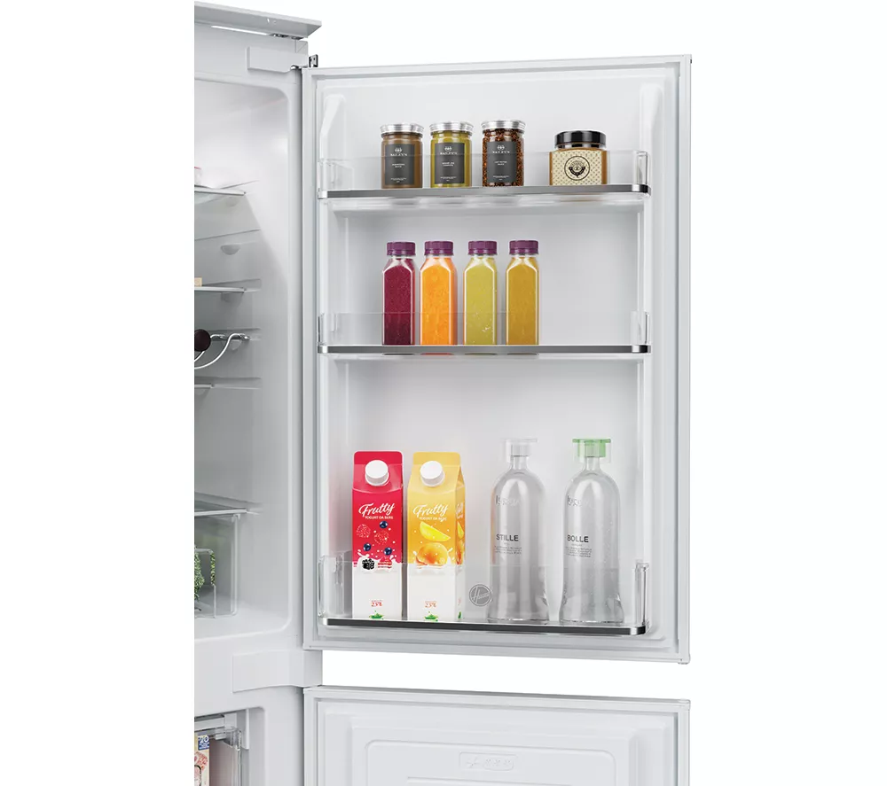HOOVER HOB50N518EVK Integrated 50/50 Fridge Freezer - Sliding Hinge