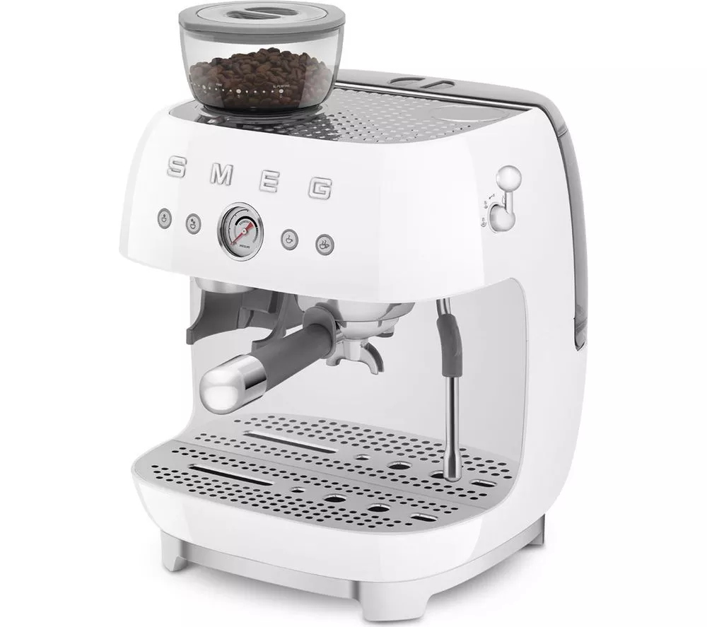 SMEG EGF03WHUK Bean to Cup Coffee Machine - White