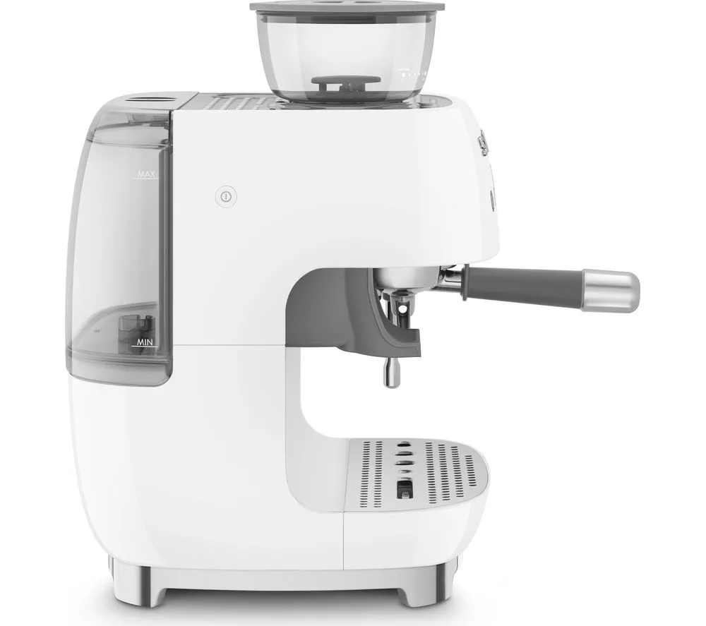 SMEG EGF03WHUK Bean to Cup Coffee Machine - White