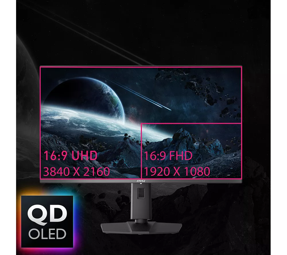 MSI MPG 321URX 4K Ultra HD 32" Quantum Dot QD-OLED Gaming Monitor - Black