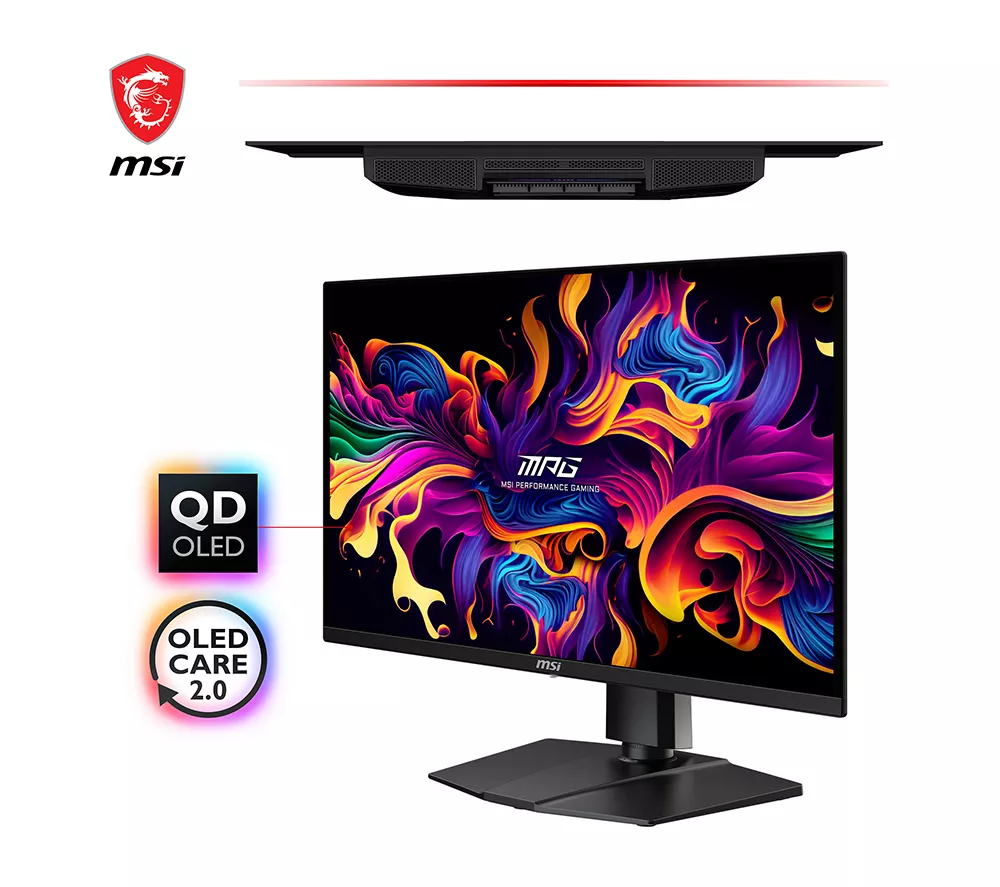 MSI MPG 321URX 4K Ultra HD 32" Quantum Dot QD-OLED Gaming Monitor - Black