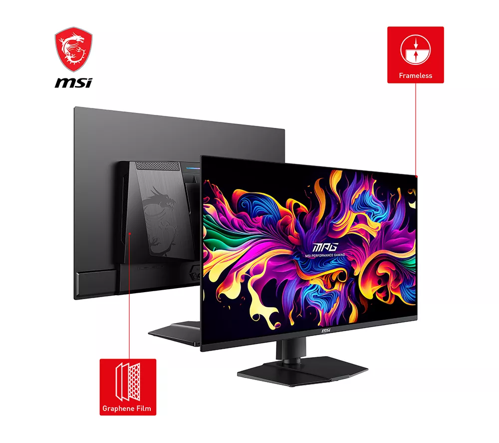 MSI MPG 321URX 4K Ultra HD 32" Quantum Dot QD-OLED Gaming Monitor - Black