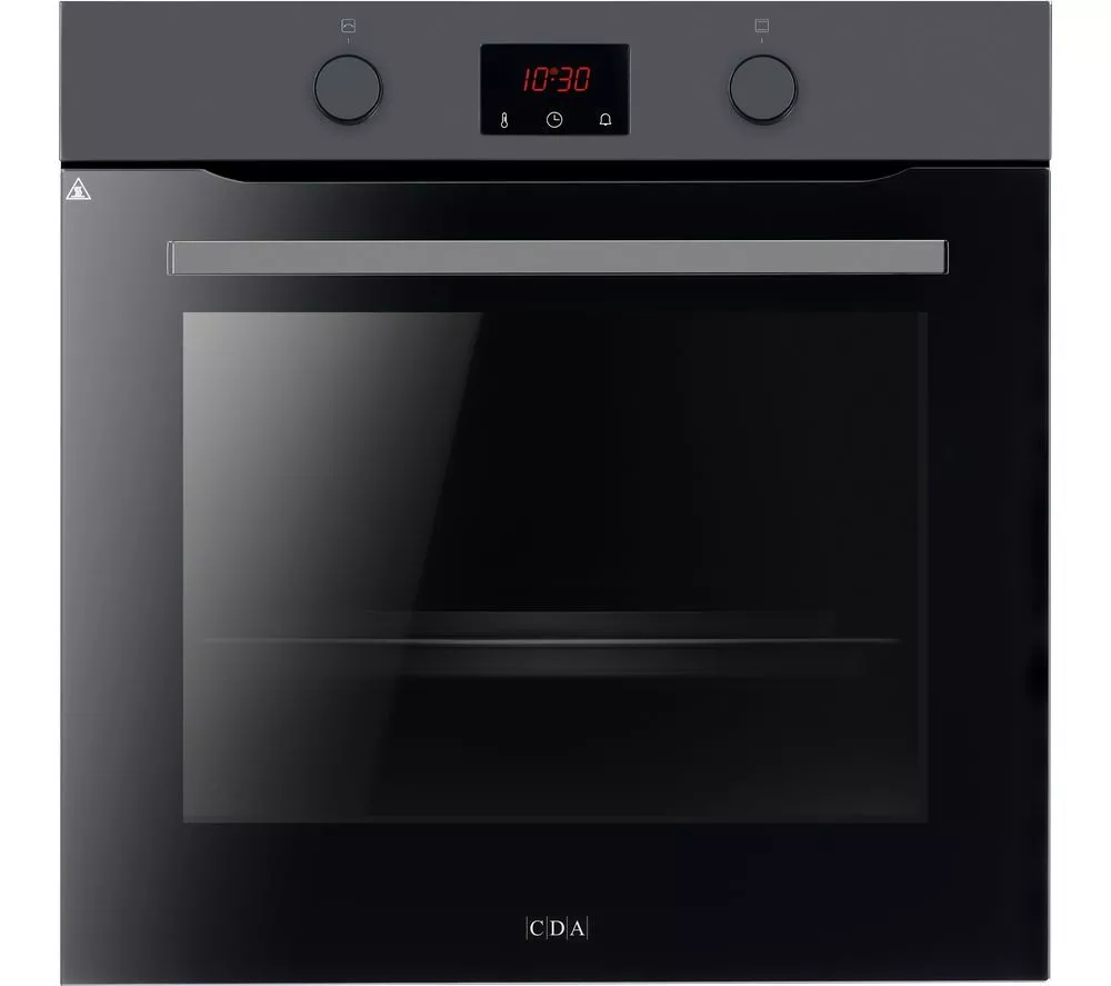 CDA SC050BL Electric Pyrolytic Oven - Matt Black